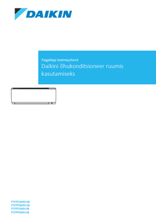 FTXTP-N.FTXTP-M_Installer reference guide_4PET728168-4A_Estonian download
